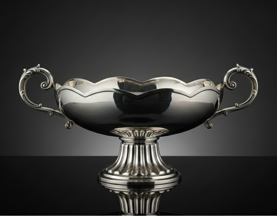 Le Calice D'Argent (The Silver Chalice) - Pedestal Bowl