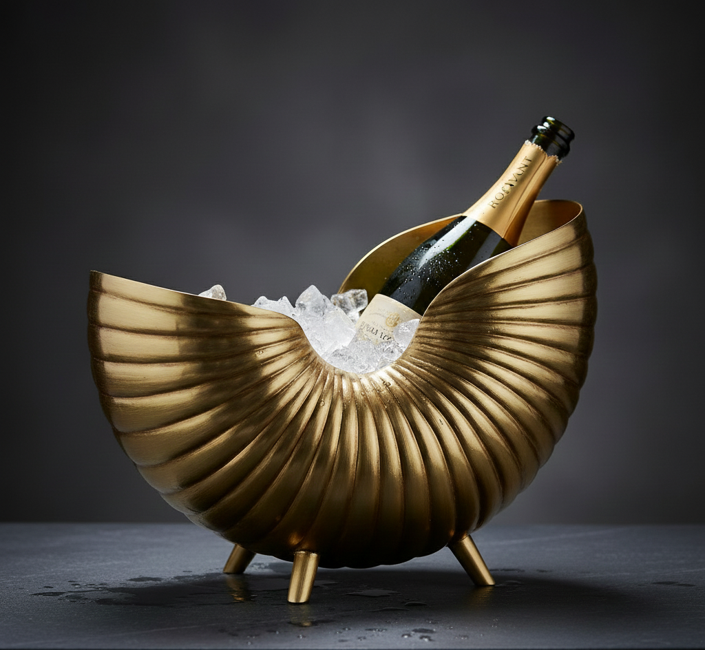 Le Coquillage du Trésor (The Treasure Shell) - Wine Chiller / Cooler