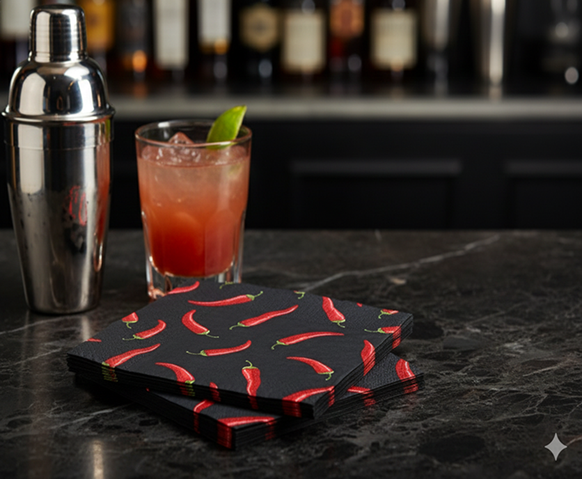 RED CHILI NAPKINS