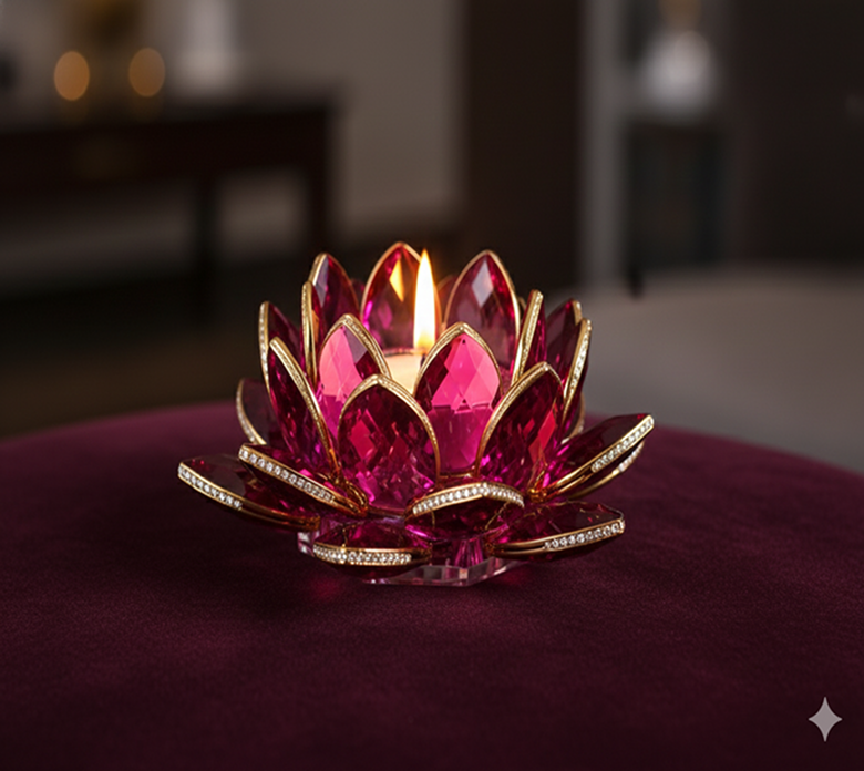 LOTUS CANDLE HOLDER
