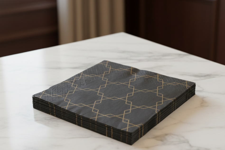 BLACK NAPKINS