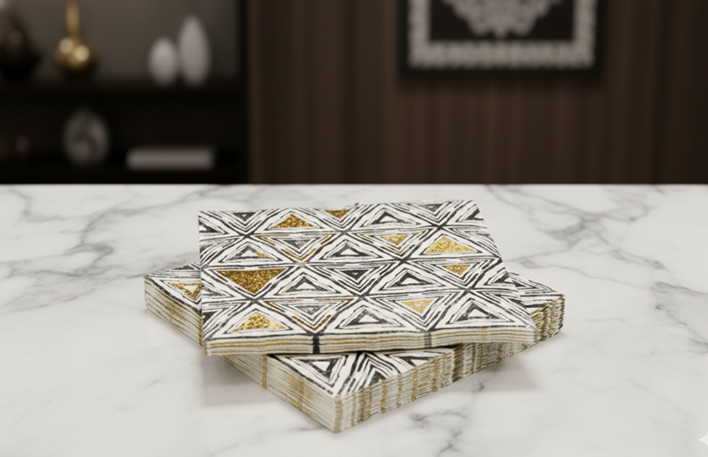 GEOMETRIC NAPKINS