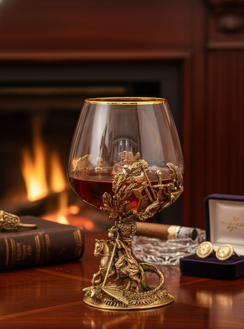 The Cavalier's Cognac Snifter