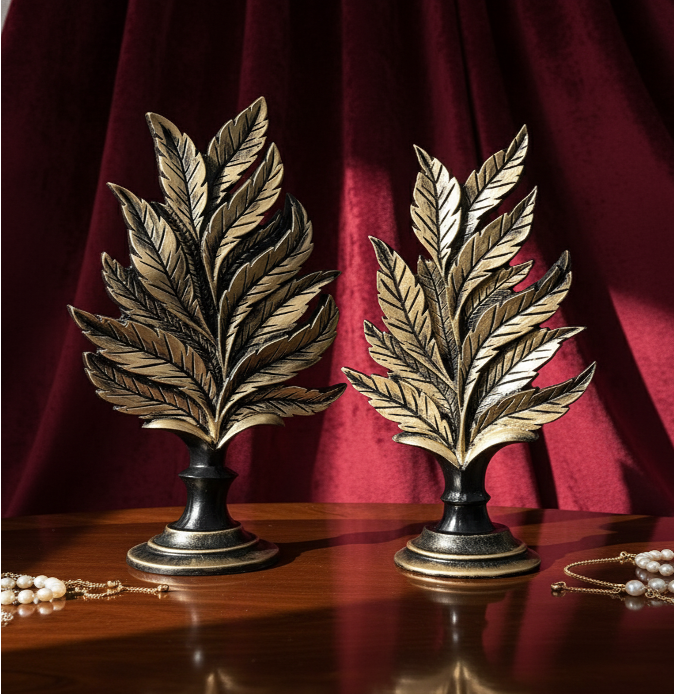 Laurel of Victory Sculptures (Set of Two)